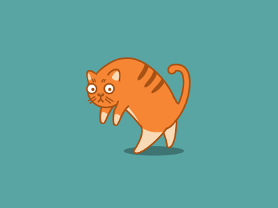 Walking cat